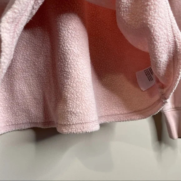 American eagle baby pink hooded crop sweatshirt - Picture 2 of 8